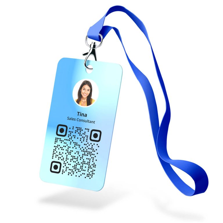 Identificador con código QR de Lead2Team en un punto de venta