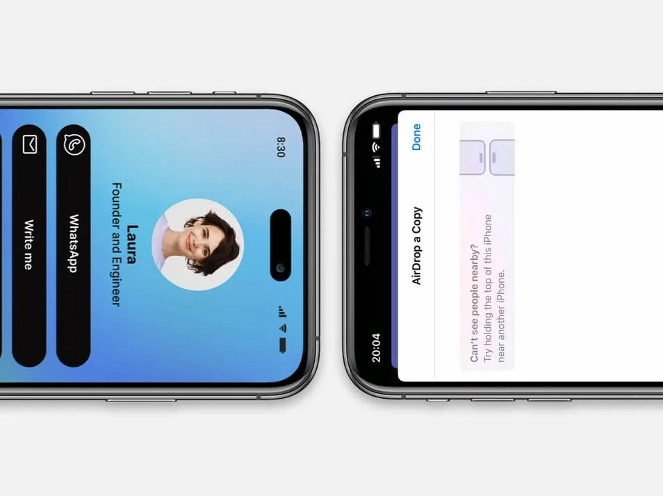 vCard del contacto