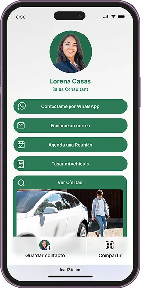 tarjeta digital automoción