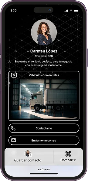 tarjeta digital automoción